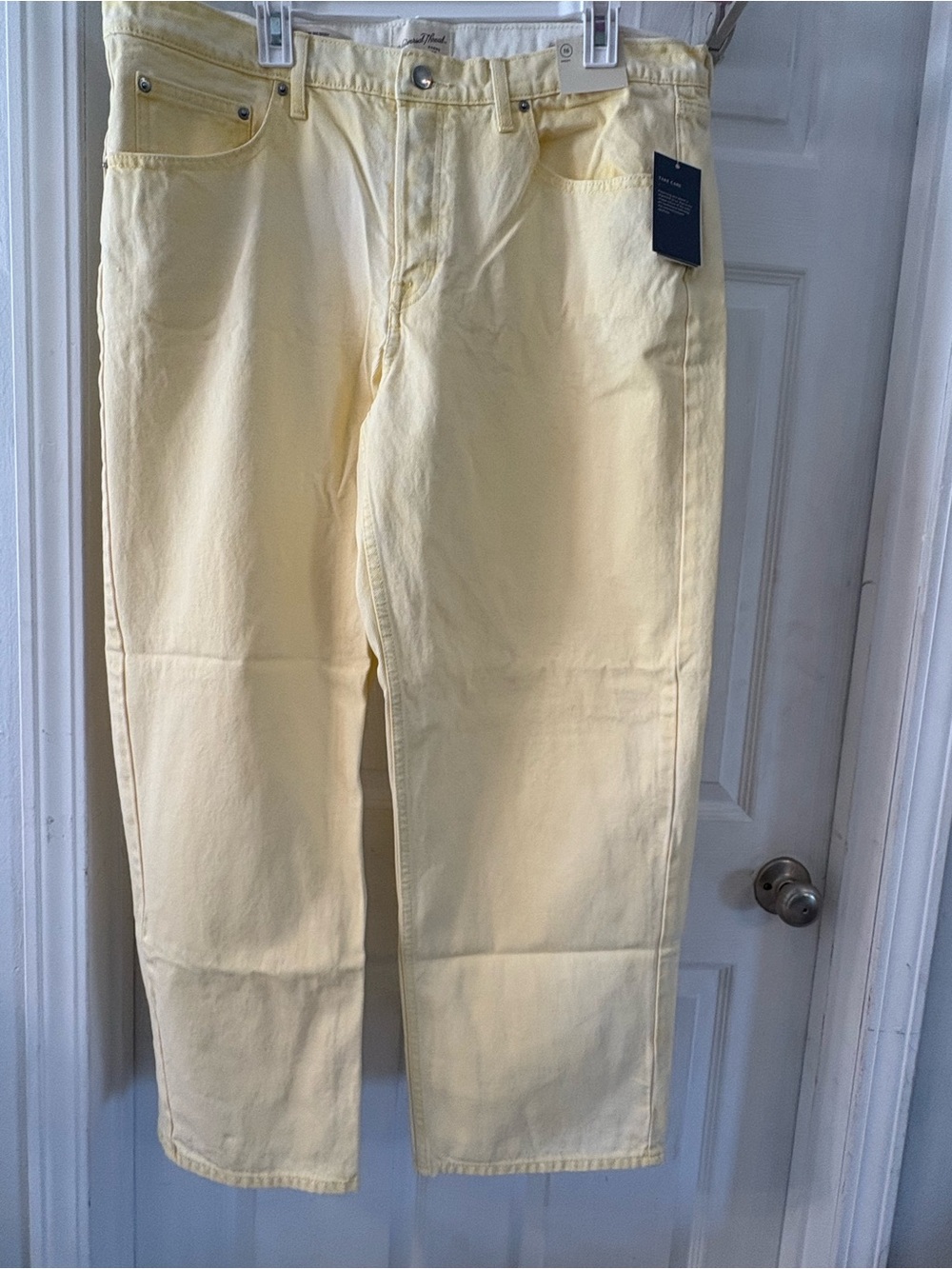 Target Men's Light Yellow Chinos